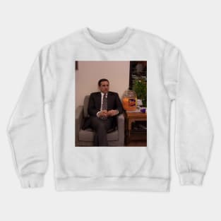 Michael Scott exudes sex Crewneck Sweatshirt